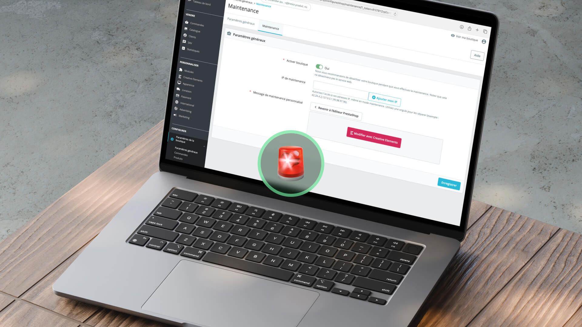 Comment activer le mode maintenance Prestashop (1.6, 1.7, 8 & 9) ?